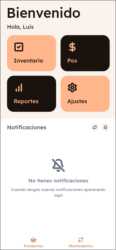 Smart Serve Frontend - Captura 1
