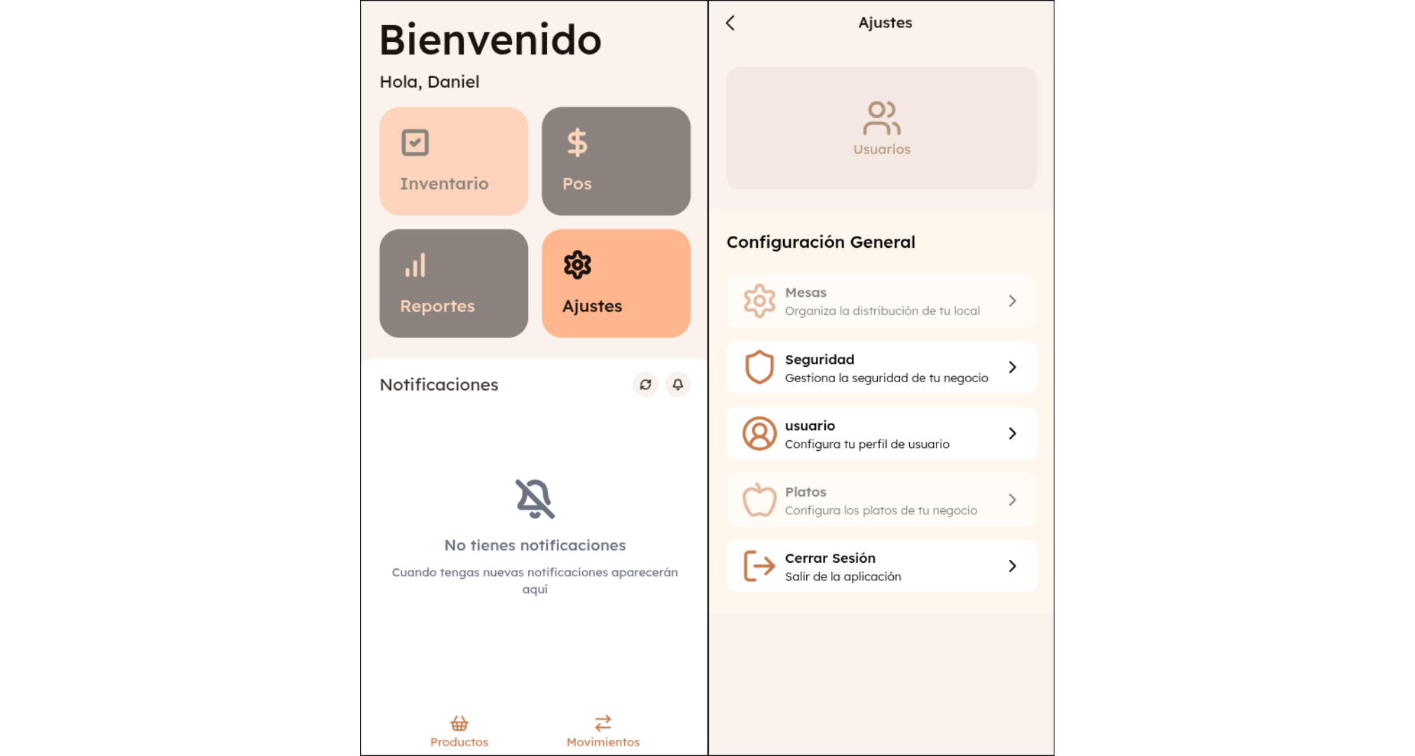 Smart Serve Frontend - Captura 3